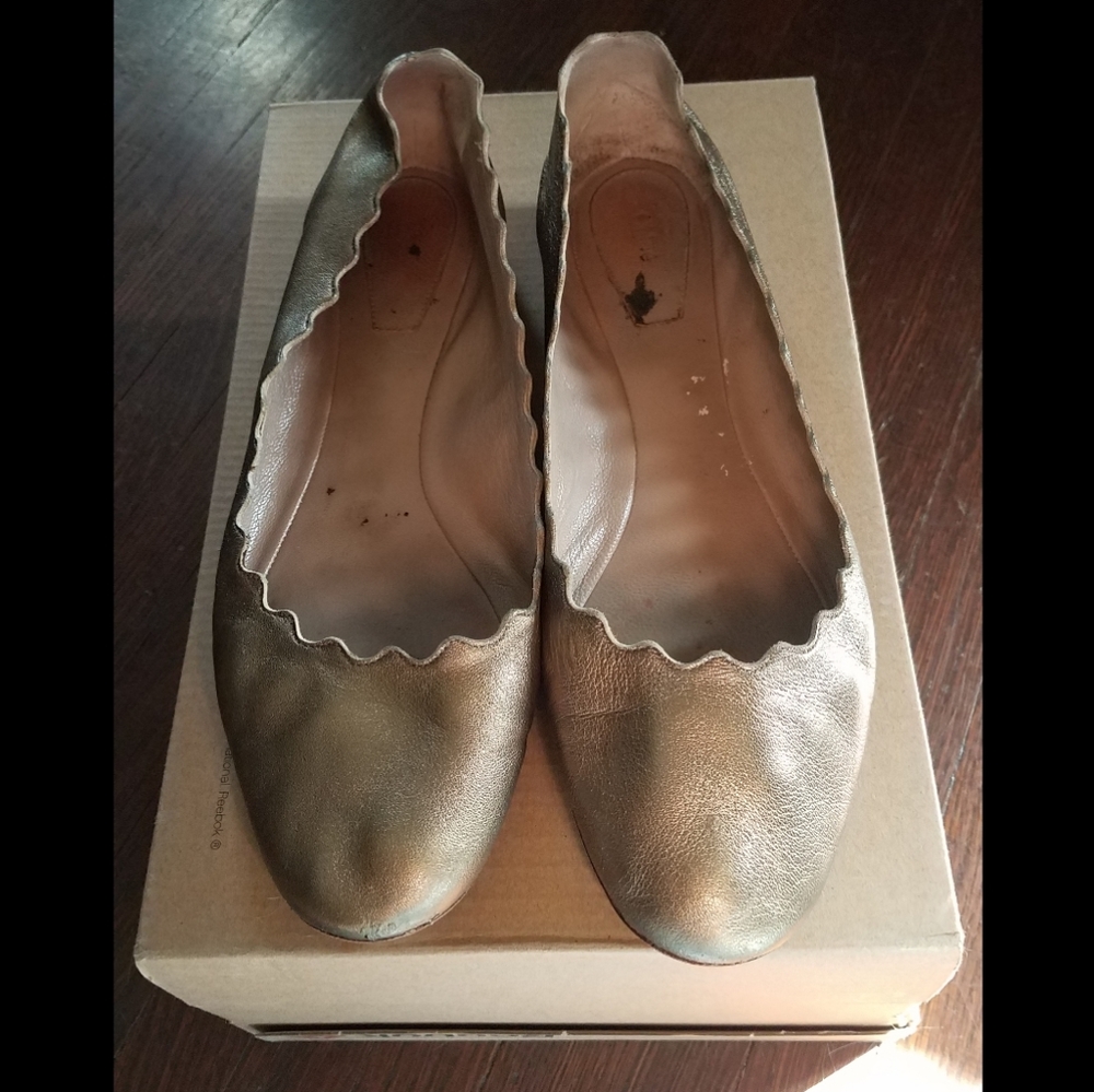 Chloé Lauren ballet flats (repaired and resoled)